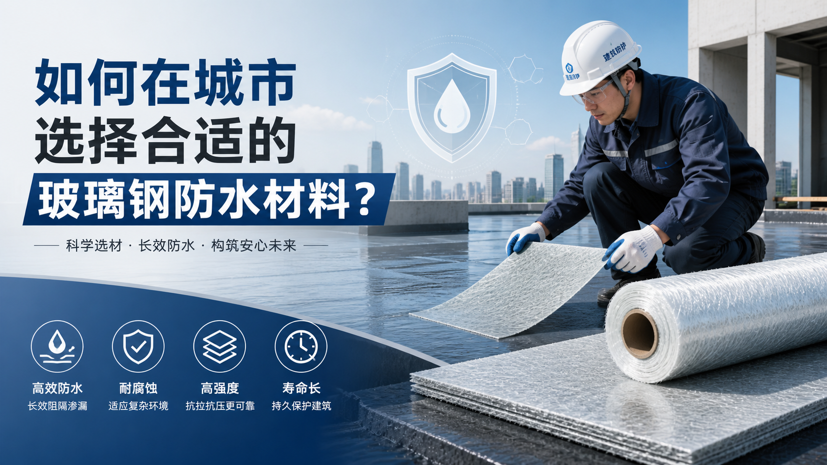 如何在安康选择合适的玻璃钢防水材料？
